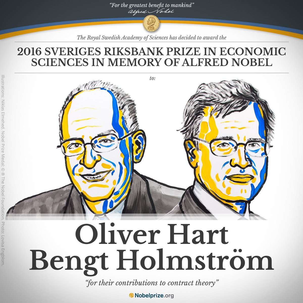 NOBEL PRIZE 2016: BENGT HOLMSTROM